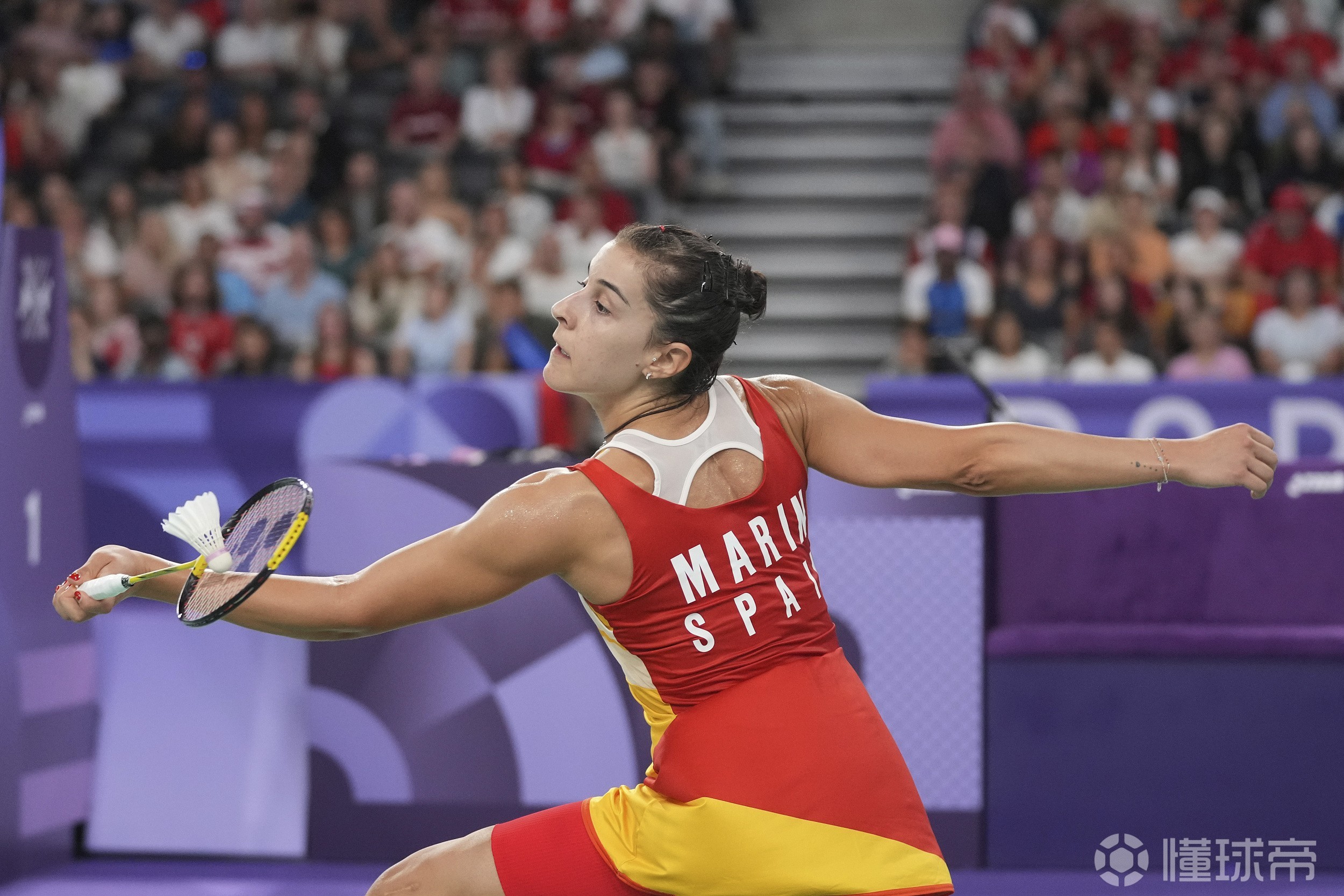 法国羽毛球队爆冷韩国羽毛球队，马琳关键制胜